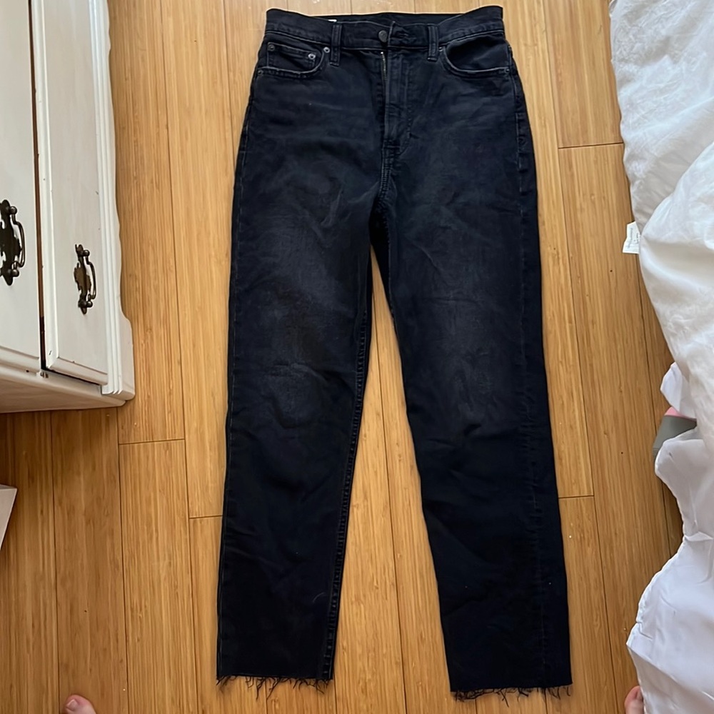 Gap Cheeky Straight High Rise Jeans